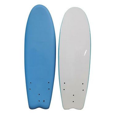 Apa introduksi saka iwak lumebet iwak 5'10 karo fiberglass minangka acara sing penting ing industri surfing?