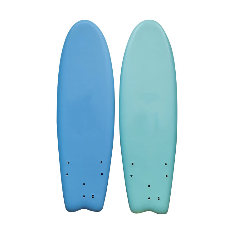 5'10'' Papan Selancar Busa Iwak Kanthi Fiberglass